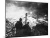 WWII German Soldier Frontline-null-Mounted Premium Photographic Print