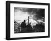 WWII German Soldier Frontline-null-Framed Photographic Print