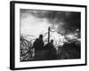 WWII German Soldier Frontline-null-Framed Photographic Print