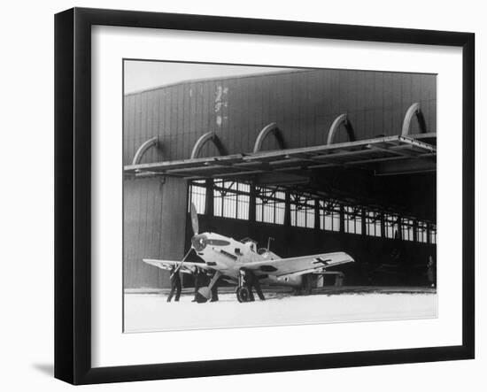 WWII Germany Messerschmitt Fighter-null-Framed Premium Photographic Print