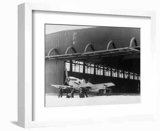 WWII Germany Messerschmitt Fighter-null-Framed Photographic Print