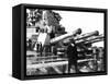 WWII Hms Wales Churchill-null-Framed Stretched Canvas