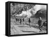 WWII Italy 1945-null-Framed Stretched Canvas