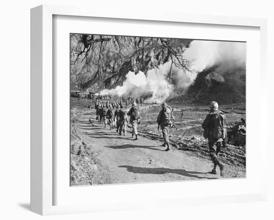 WWII Italy 1945-null-Framed Premium Photographic Print