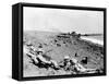 WWII Iwo Jima U.S. Invasion-Joe Rosenthal-Framed Stretched Canvas