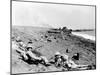 WWII Iwo Jima U.S. Invasion-Joe Rosenthal-Mounted Premium Photographic Print