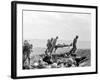 WWII Iwo Jima U.S. Invasion-Joe Rosenthal-Framed Photographic Print