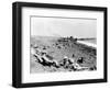 WWII Iwo Jima U.S. Invasion-Joe Rosenthal-Framed Photographic Print