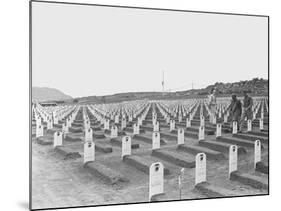 WWII Iwo Jima Usmc Cemetery-Murray Befeler-Mounted Photographic Print