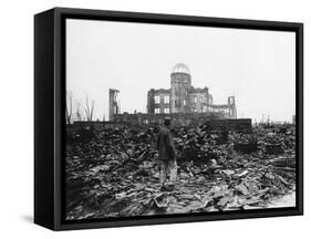 WWII Japan Hiroshima 1945-null-Framed Stretched Canvas