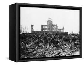 WWII Japan Hiroshima 1945-null-Framed Stretched Canvas