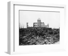 WWII Japan Hiroshima 1945-null-Framed Photographic Print