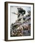 WWII Japan Surrender-null-Framed Photographic Print