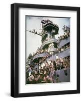 WWII Japan Surrender-null-Framed Photographic Print