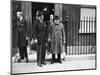 WWII London Churchill and Kennedy-null-Mounted Photographic Print