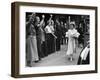 WWII London Queen Elizabeth-Leslie Priest-Framed Premium Photographic Print