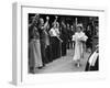 WWII London Queen Elizabeth-Leslie Priest-Framed Premium Photographic Print