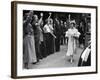 WWII London Queen Elizabeth-Leslie Priest-Framed Photographic Print