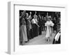 WWII London Queen Elizabeth-Leslie Priest-Framed Photographic Print