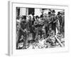 WWII London Rescue Workers-Uncredited-Framed Photographic Print