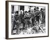 WWII London Rescue Workers-Uncredited-Framed Photographic Print