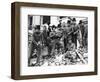 WWII London Rescue Workers-Uncredited-Framed Photographic Print