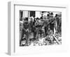 WWII London Rescue Workers-Uncredited-Framed Photographic Print