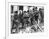 WWII London Rescue Workers-Uncredited-Framed Photographic Print