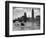 WWII London Thames U-Boat 1945-null-Framed Photographic Print