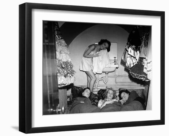 WWII London Windmill Theatre-null-Framed Premium Photographic Print