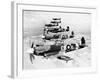 WWII Mark XII Spitfires 1944-null-Framed Photographic Print