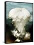 WWII, Nagasaki, August 9, 1945-Science Source-Framed Stretched Canvas