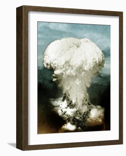 WWII, Nagasaki, August 9, 1945-Science Source-Framed Giclee Print