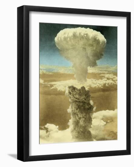 WWII, Nagasaki, August 9, 1945-Science Source-Framed Giclee Print