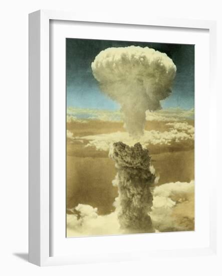 WWII, Nagasaki, August 9, 1945-Science Source-Framed Giclee Print