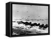 WWII Normandy Invasion Omaha-null-Framed Stretched Canvas