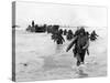 WWII Normandy Invasion-Bert Brandt-Stretched Canvas