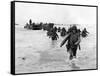 WWII Normandy Invasion-Bert Brandt-Framed Stretched Canvas