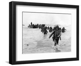 WWII Normandy Invasion-Bert Brandt-Framed Photographic Print