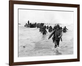 WWII Normandy Invasion-Bert Brandt-Framed Photographic Print