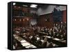 WWII Nuremburg Trials 1946-null-Framed Stretched Canvas