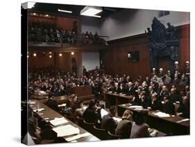 WWII Nuremburg Trials 1946-null-Stretched Canvas