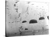 WWII Parachutes over Holland-null-Stretched Canvas