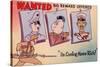 WWII Propaganda - Axis Leaders Wanted-Lantern Press-Stretched Canvas