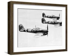 WWII RAF Hawker Typhoons-null-Framed Premium Photographic Print