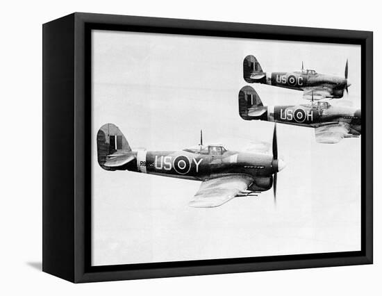 WWII RAF Hawker Typhoons-null-Framed Stretched Canvas