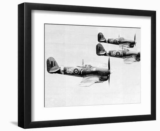 WWII RAF Hawker Typhoons-null-Framed Photographic Print