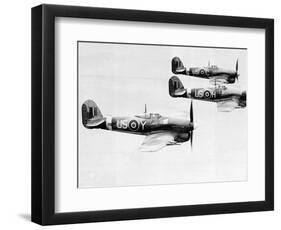 WWII RAF Hawker Typhoons-null-Framed Photographic Print