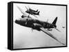 WWII RAF Vickers Wellington-null-Framed Stretched Canvas