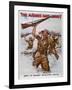 WWII Recruiting Poster-James Montgomery Flagg-Framed Giclee Print